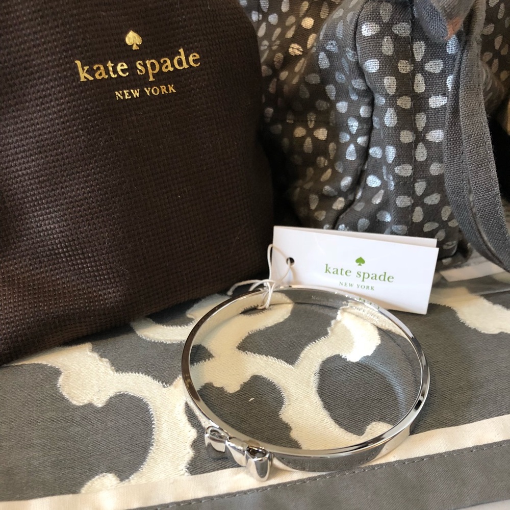 Kate Spade New York, take a bow bangle.